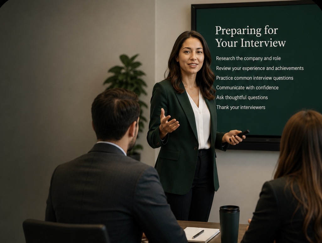 Interview coaching